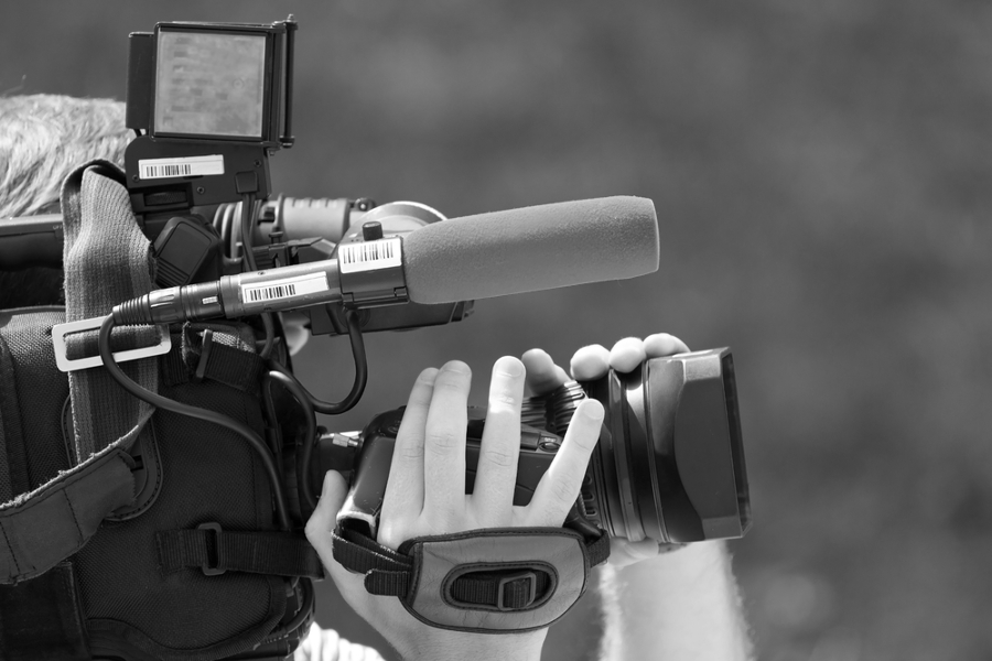 Journaliste reporter image